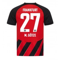 Eintracht Frankfurt Mario Gotze #27 Domáci futbalový dres 2023-24 Krátky Rukáv